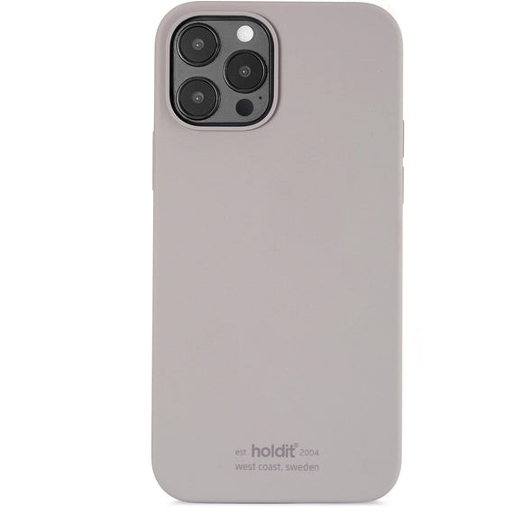 Holdit iPhone 12 / 12 Pro Soft Touch Silikone Case - Taupe