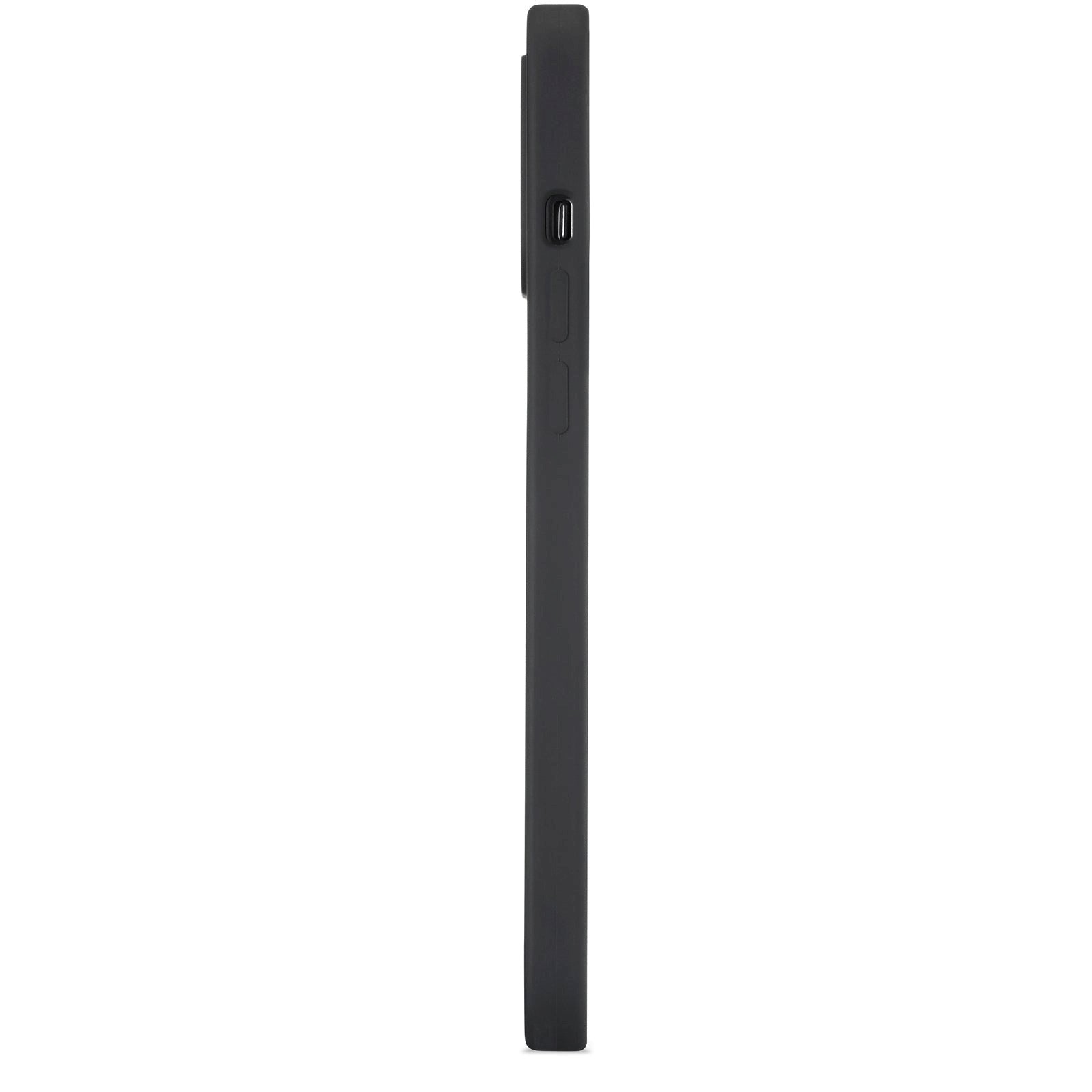 Holdit iPhone 12 Pro Max Soft Touch Silikone Case - Sort