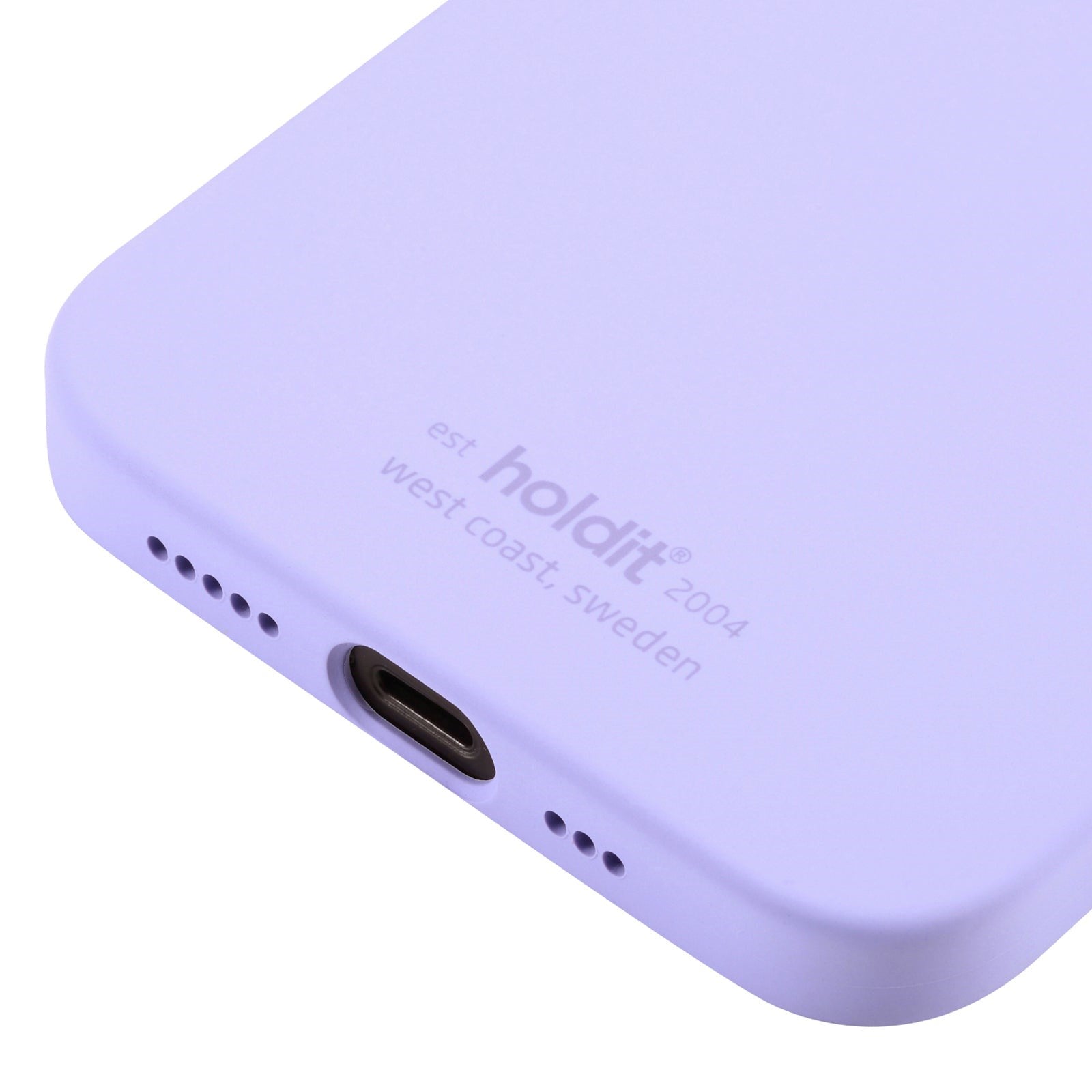 Holdit iPhone 12 / 12 Pro Soft Touch Silikone Case - Lavender