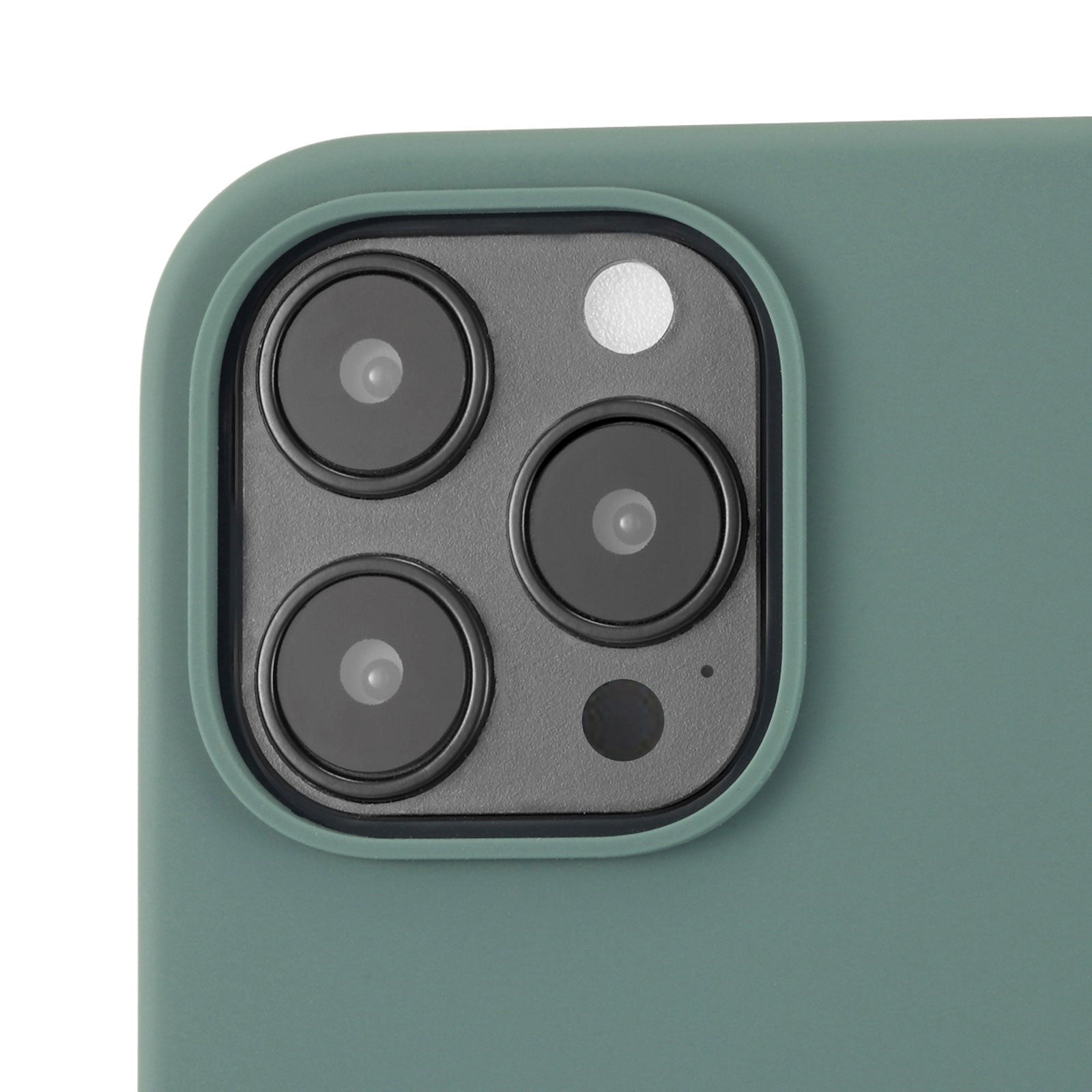 Holdit iPhone 12 / 12 Pro Soft Touch Silikone Case - Moss Green