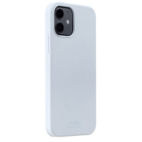 Holdit iPhone 12 / 12 Pro Soft Touch Silikone Case - Mineral Blue