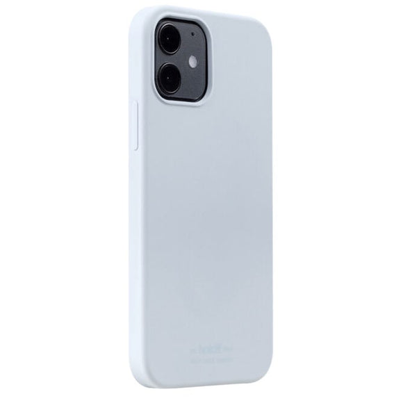 Holdit iPhone 12 / 12 Pro Soft Touch Silikone Case - Mineral Blue