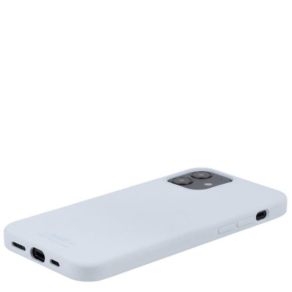 Holdit iPhone 12 / 12 Pro Soft Touch Silikone Case - Mineral Blue