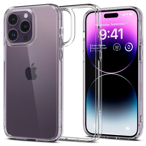 iPhone 14 Pro Max Spigen Ultra Hybrid Cover - Gennemsigtig