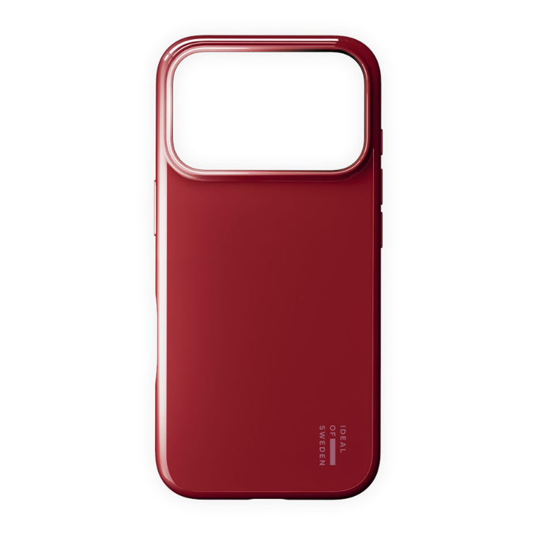 iPhone 17e / 16e / 15 / 14 / 13 iDeal of Sweden Slim Case - MagSafe Kompatibel - Power Red