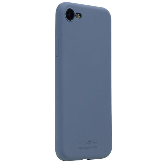 Holdit iPhone SE (2022 / 2020) / 8 / 7 Soft Touch Silikone Case - Pacific Blue