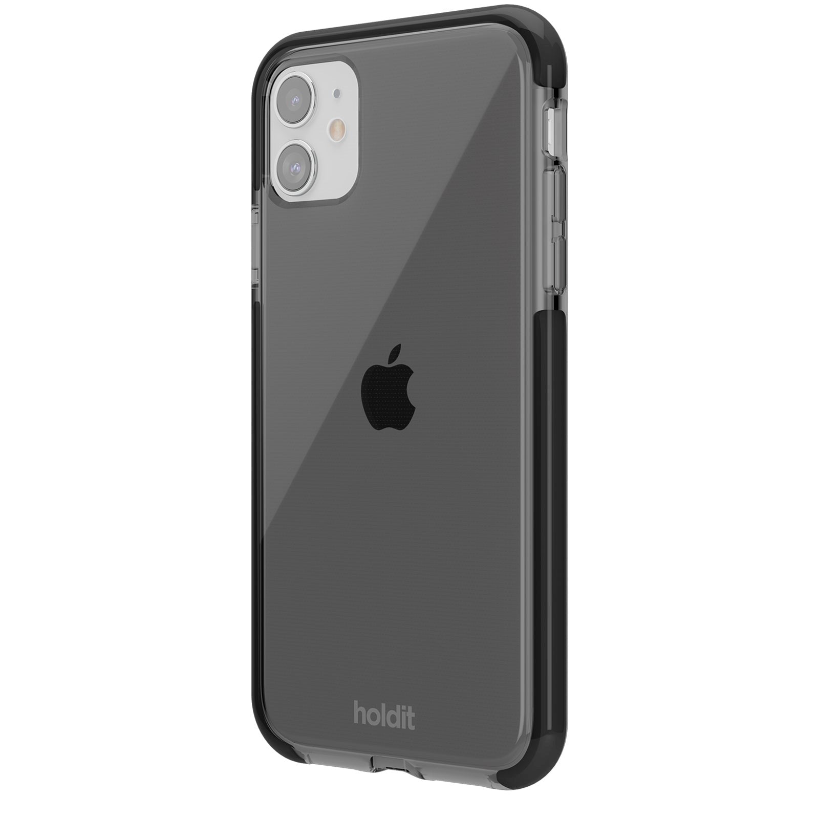 Holdit iPhone 12 / 12 Pro Seethru Case - Sort