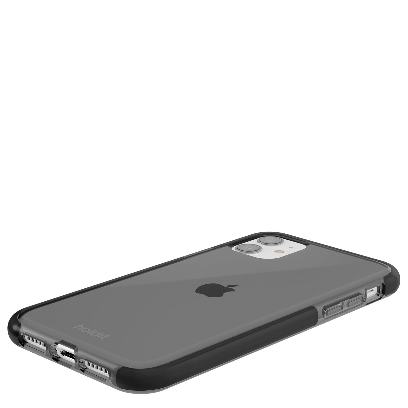 Holdit iPhone 12 / 12 Pro Seethru Case - Sort