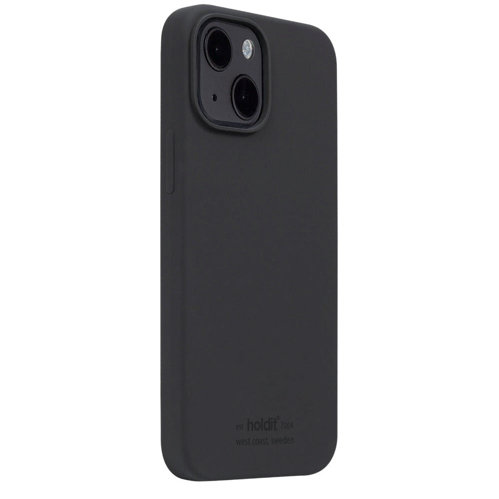 Holdit iPhone 13 Mini Soft Touch Silikone Case - Black