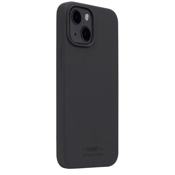 Holdit iPhone 13 Mini Soft Touch Silikone Case - Black