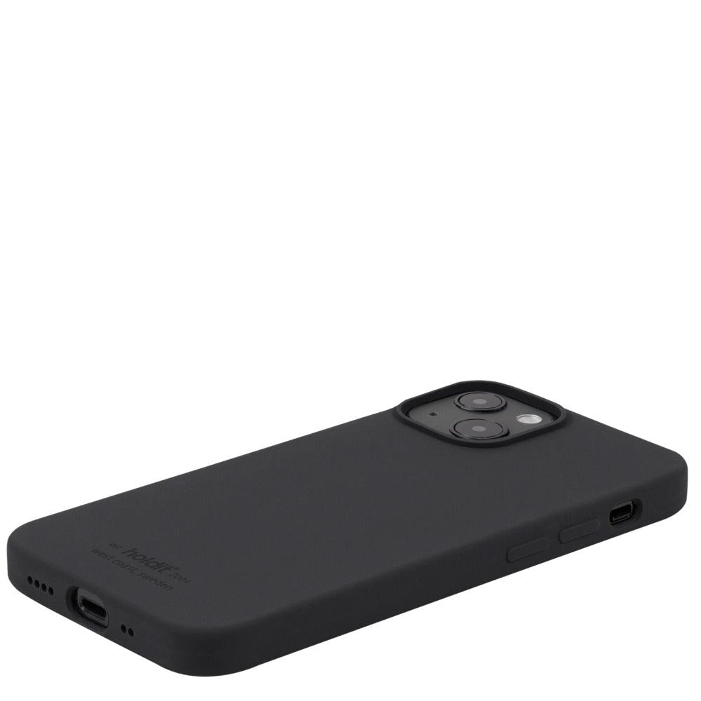 Holdit iPhone 13 Mini Soft Touch Silikone Case - Black