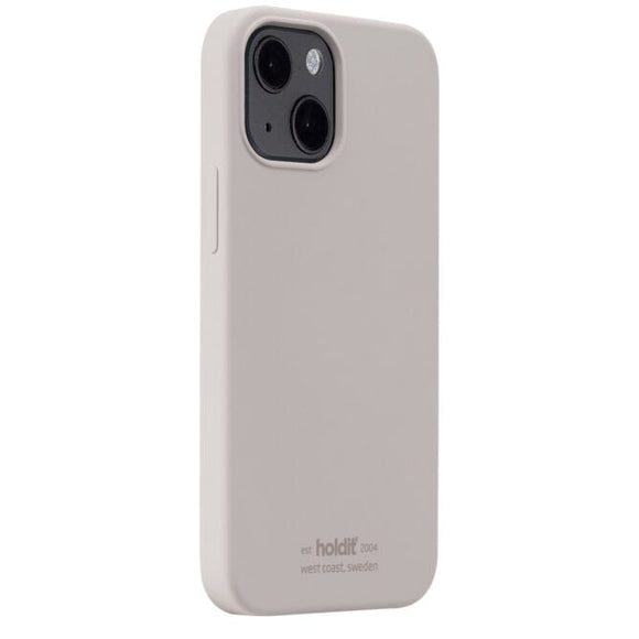 Holdit iPhone 13 Mini Soft Touch Silikone Case - Taupe