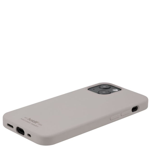Holdit iPhone 13 Mini Soft Touch Silikone Case - Taupe