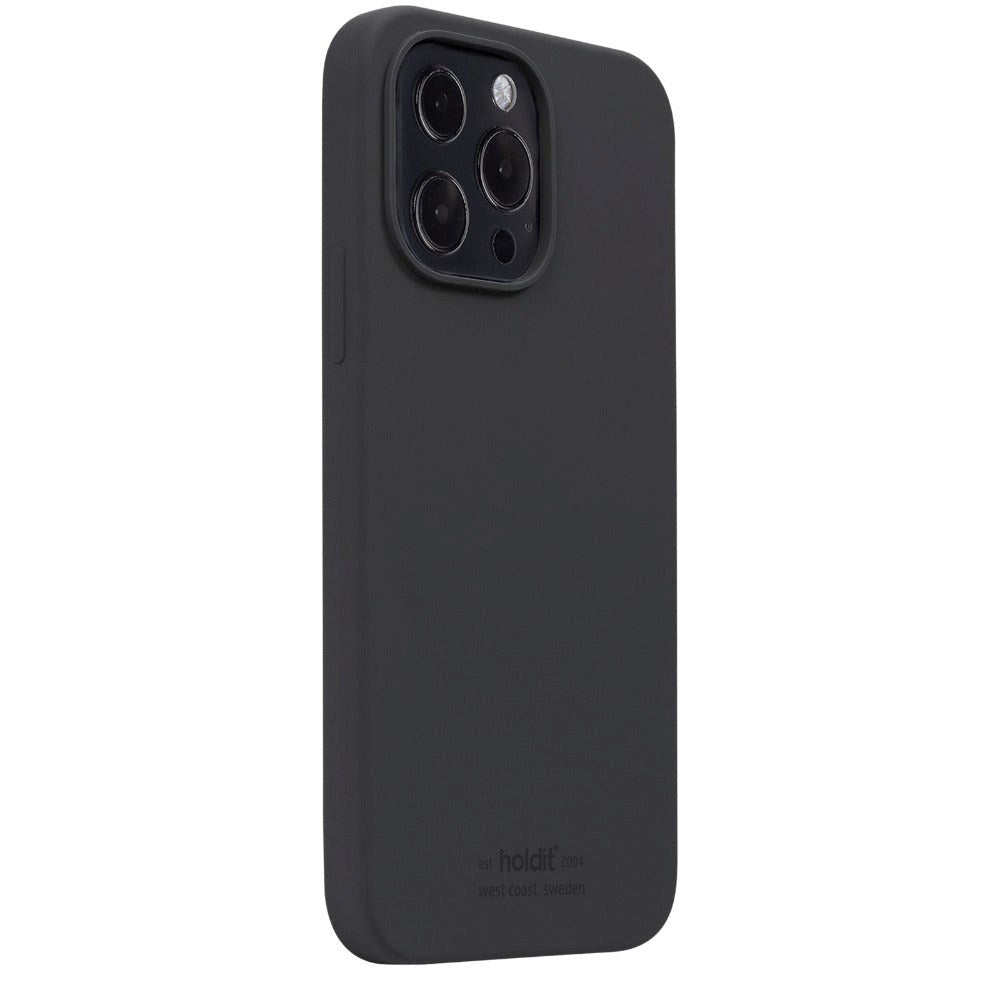 Holdit iPhone 13 Pro Soft Touch Silikone Case - Black