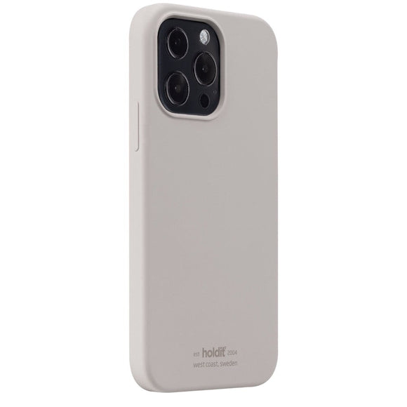 Holdit iPhone 13 Pro Soft Touch Silikone Case - Taupe