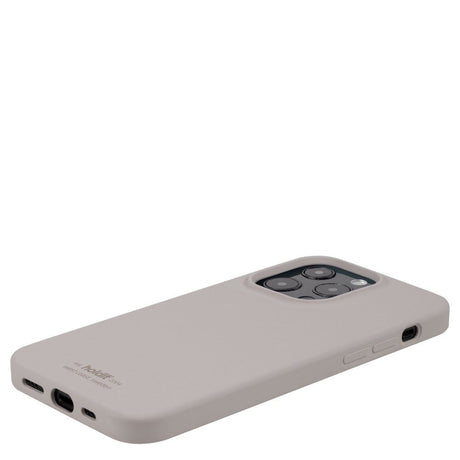 Holdit iPhone 13 Pro Soft Touch Silikone Case - Taupe