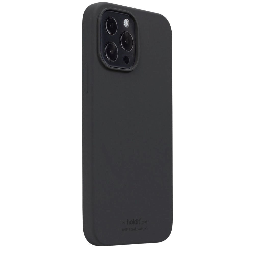 Holdit iPhone 13 Pro Max Soft Touch Silikone Case - Black