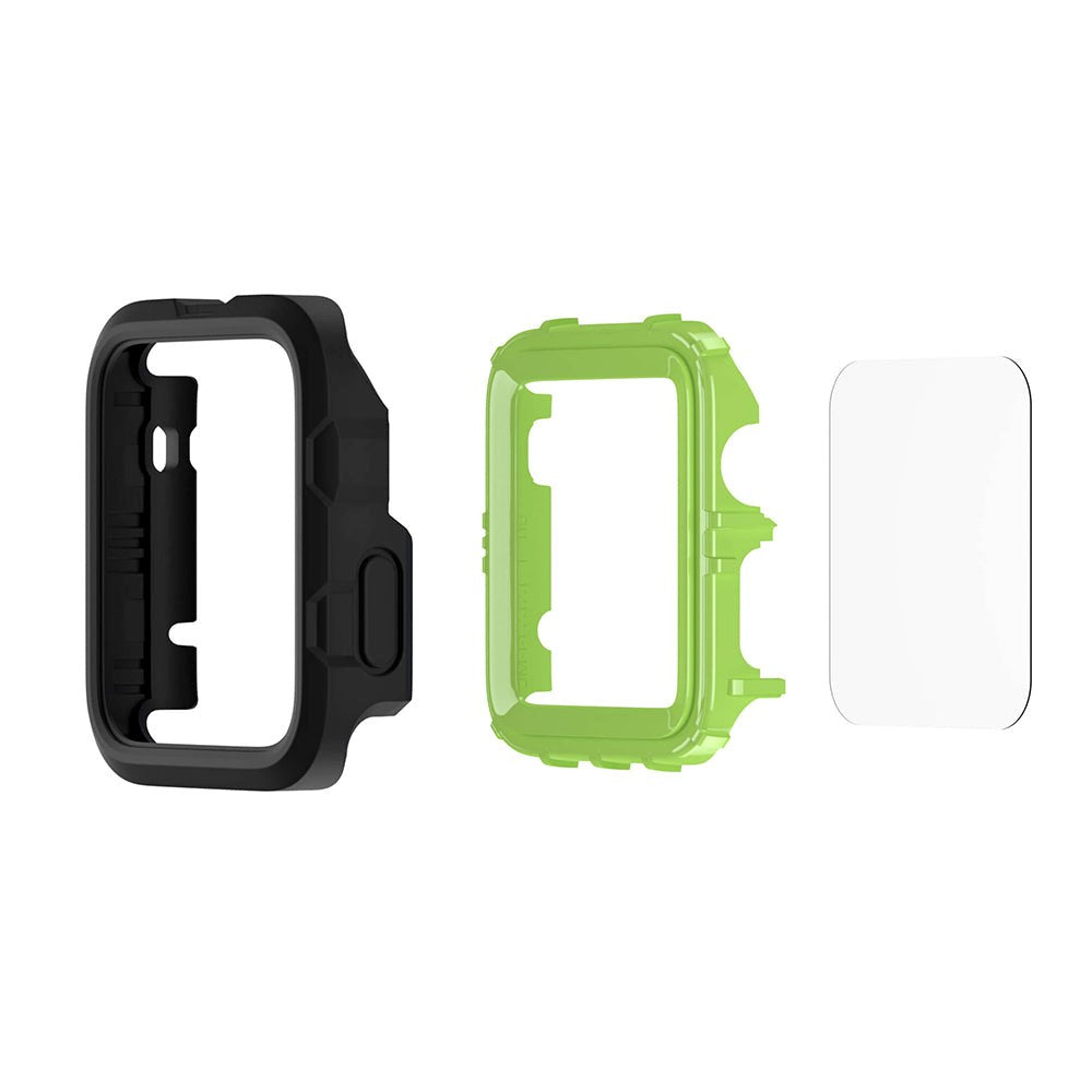 Apple Watch (38mm) Griffin Survivor Tactical Cover - Grøn / Sort