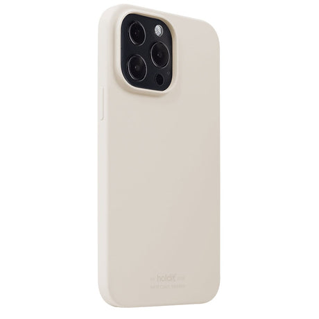 Holdit iPhone 13 Pro Soft Touch Silikone Case - Light Beige