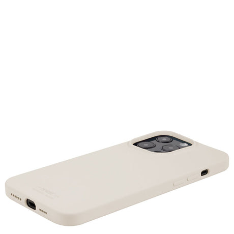Holdit iPhone 13 Pro Soft Touch Silikone Case - Light Beige
