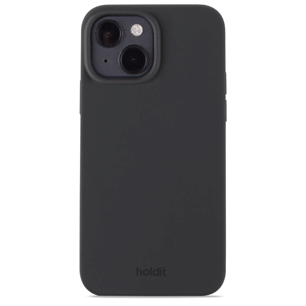 Holdit iPhone 14 / 13 Soft Touch Silikone Case - Black