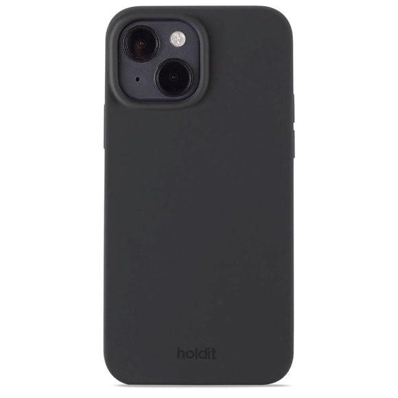 Holdit iPhone 14 / 13 Soft Touch Silikone Case - Black