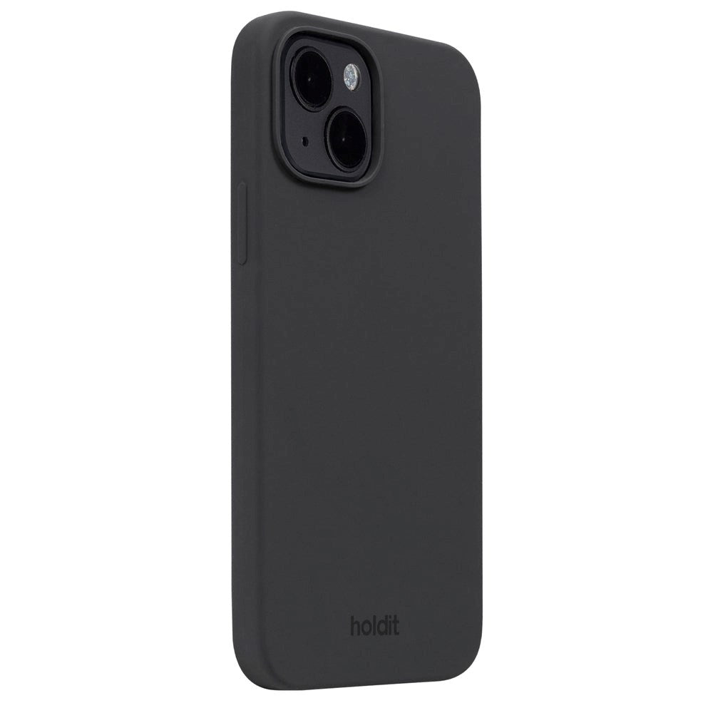 Holdit iPhone 14 / 13 Soft Touch Silikone Case - Black