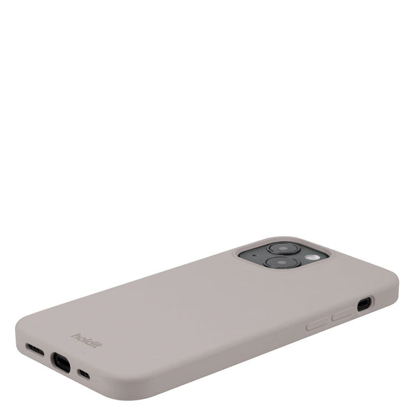 Holdit iPhone 14 / 13 Soft Touch Silikone Case - Taupe