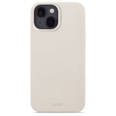 Holdit iPhone 14 / 13 Soft Touch Silikone Case - Light Beige
