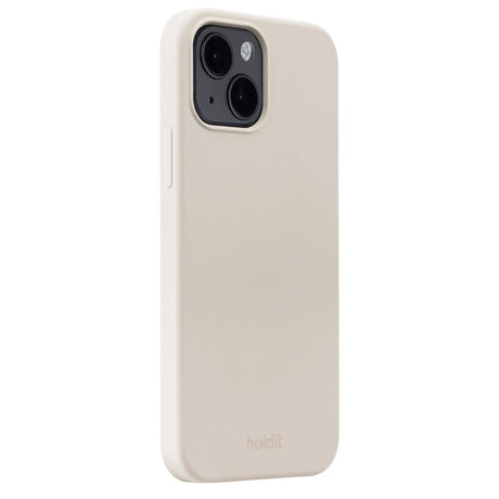 Holdit iPhone 14 / 13 Soft Touch Silikone Case - Light Beige