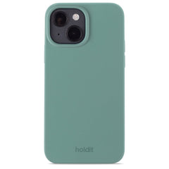 Holdit iPhone 14 / 13 Soft Touch Silikone Case - Moss Green