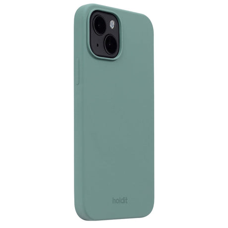 Holdit iPhone 14 / 13 Soft Touch Silikone Case - Moss Green