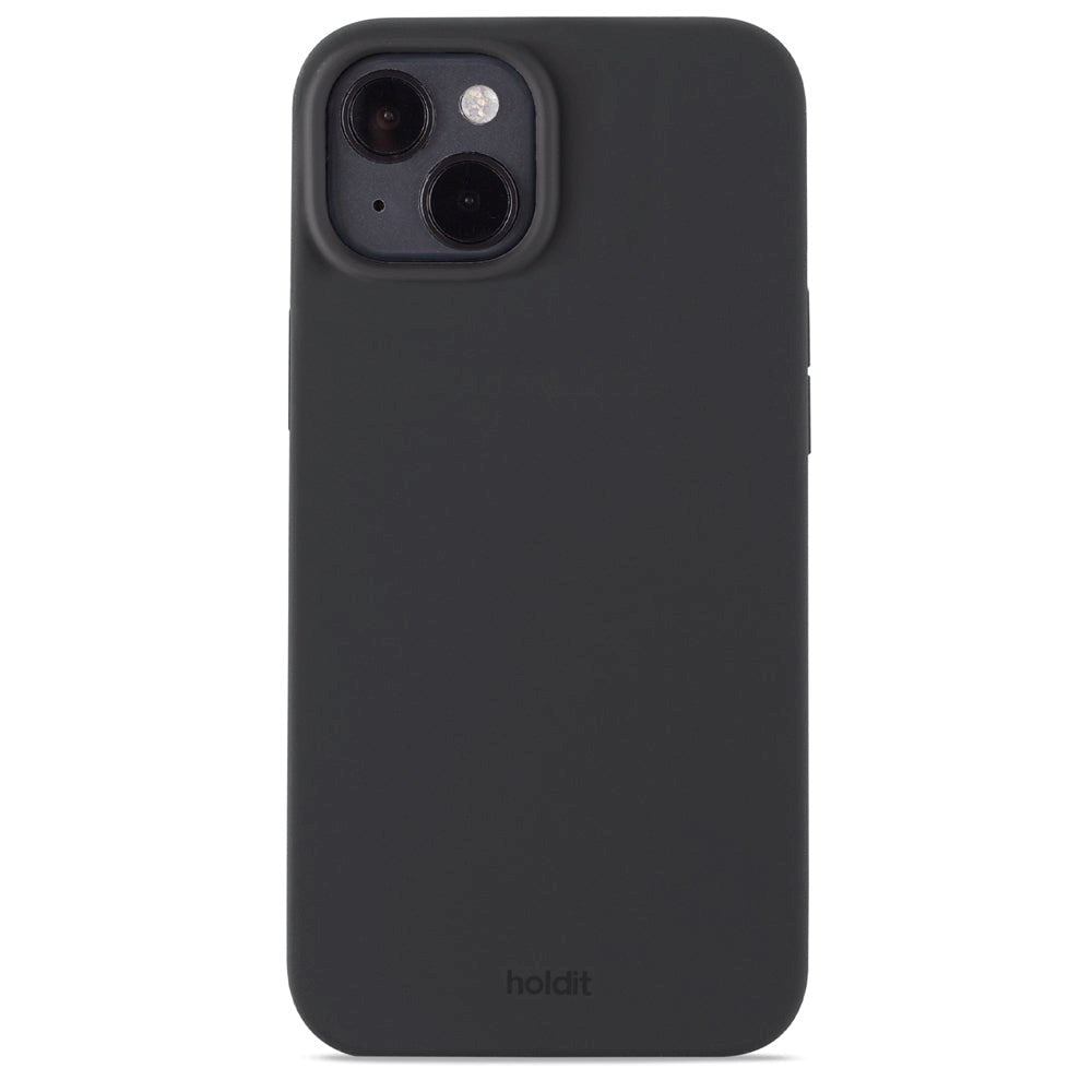 Holdit iPhone 14 Plus Soft Touch Silikone Case - Sort