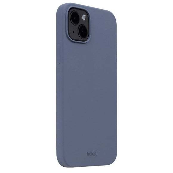 Holdit iPhone 14 Plus Soft Touch Silikone Case - Pacific Blue