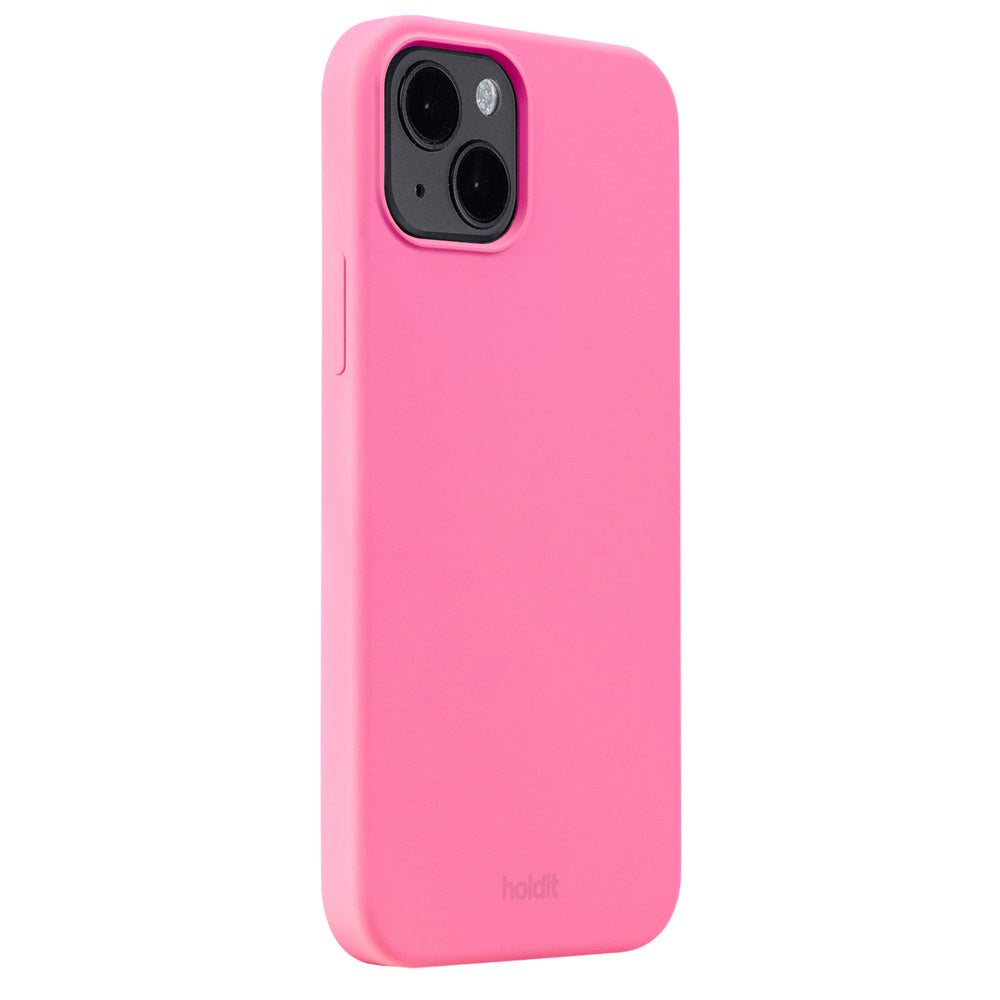 Holdit iPhone 14 Plus Soft Touch Silikone Case - Bright Pink