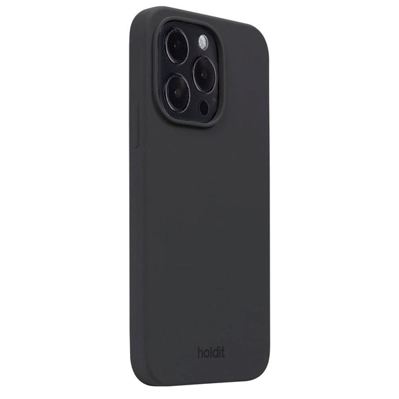 Holdit iPhone 14 Pro Soft Touch Silikone Case - Sort