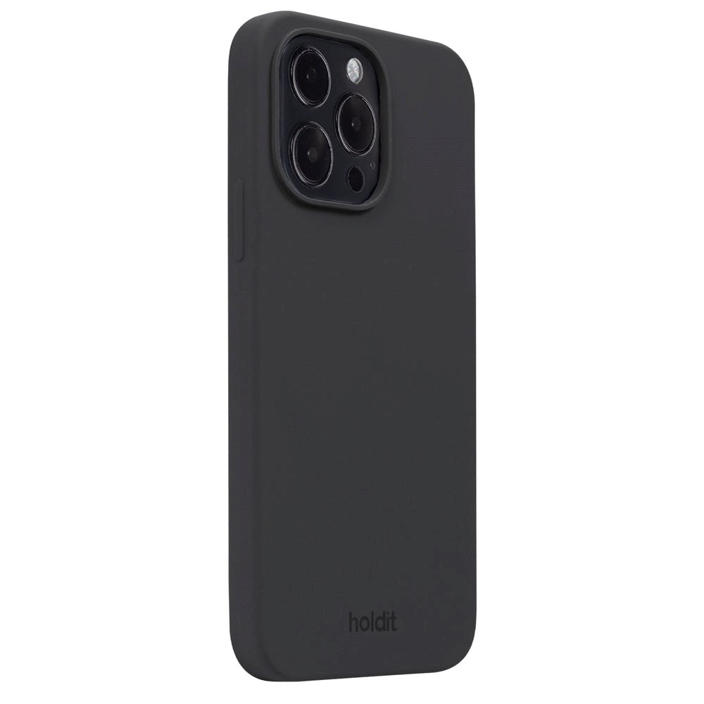 Holdit iPhone 14 Pro Max Soft Touch Silikone Case - Sort