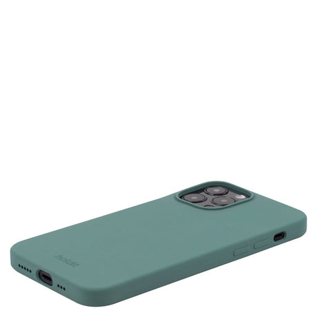 Holdit iPhone 14 Pro Max Soft Touch Silikone Case - Moss Green