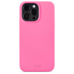 Holdit iPhone 14 Pro Max Soft Touch Silikone Case - Bright Pink