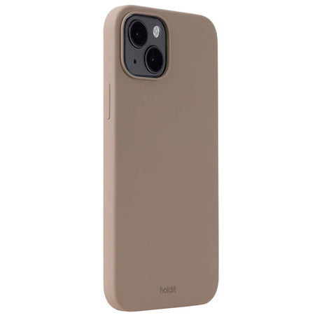 Holdit iPhone 14 Plus Soft Touch Silikone Case - Mocha Brown