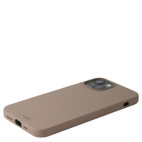 Holdit iPhone 14 Plus Soft Touch Silikone Case - Mocha Brown