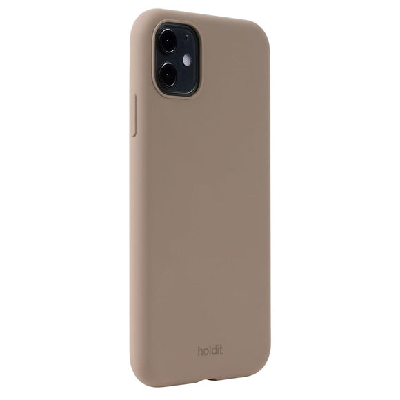 Holdit iPhone 11 Soft Touch Silikone Case - Mocha Brown