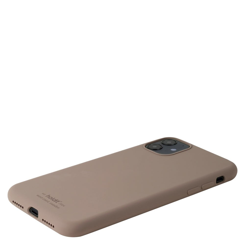 Holdit iPhone 11 Soft Touch Silikone Case - Mocha Brown