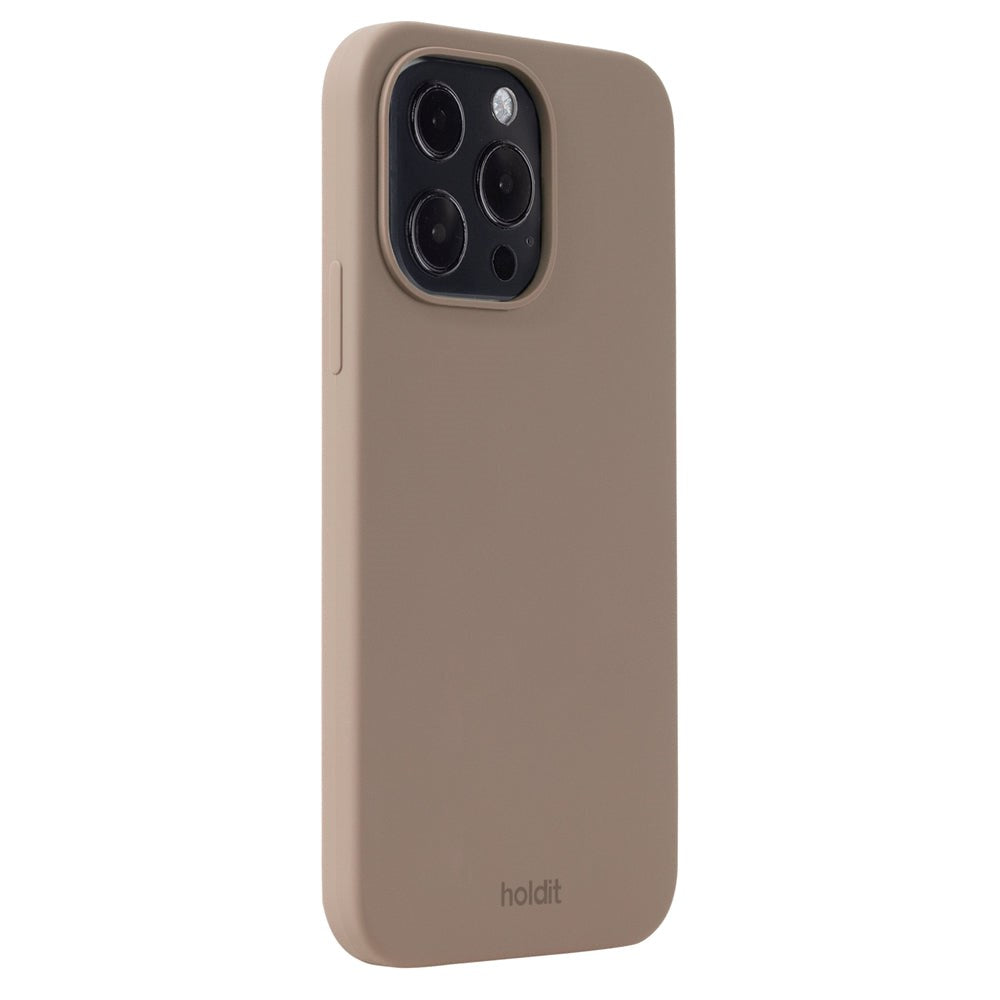 Holdit iPhone 13 Pro Soft Touch Silikone Case - Mocha Brown