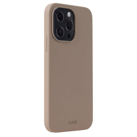 Holdit iPhone 13 Pro Soft Touch Silikone Case - Mocha Brown