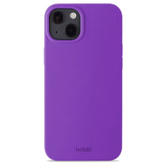 Holdit iPhone 13 Soft Touch Silikone Case - Bright Purple