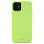 Holdit iPhone 11 Soft Touch Silikone Case - Acid Green
