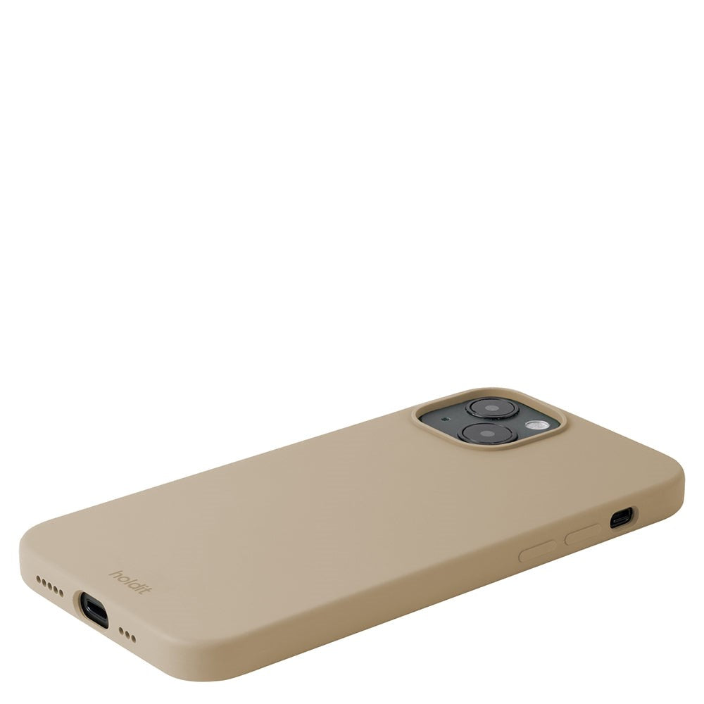 Holdit iPhone 14 Plus Soft Touch Silikone Case - Latte Beige