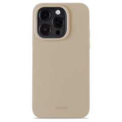 Holdit iPhone 14 Pro Soft Touch Silikone Case - Latte Beige