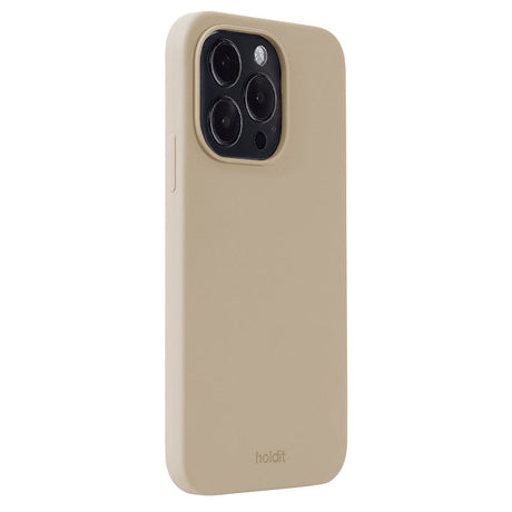 Holdit iPhone 14 Pro Soft Touch Silikone Case - Latte Beige